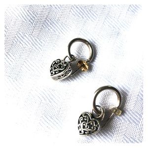 Jewelry - Silver heart earrings Jewelry - Silver heart earrings
